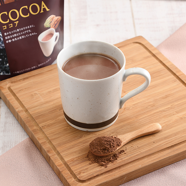 ココア〜脂肪分49％オフ〜