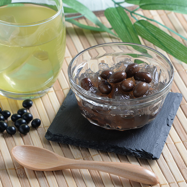 お豆がおいしい寒天ｾﾞﾘｰ 黒豆 12個ｾｯﾄ