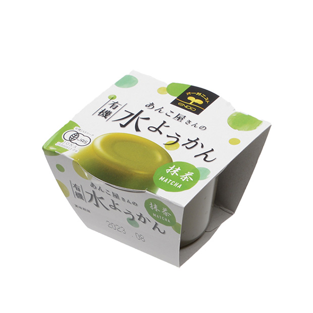 有機水ようかん　抹茶