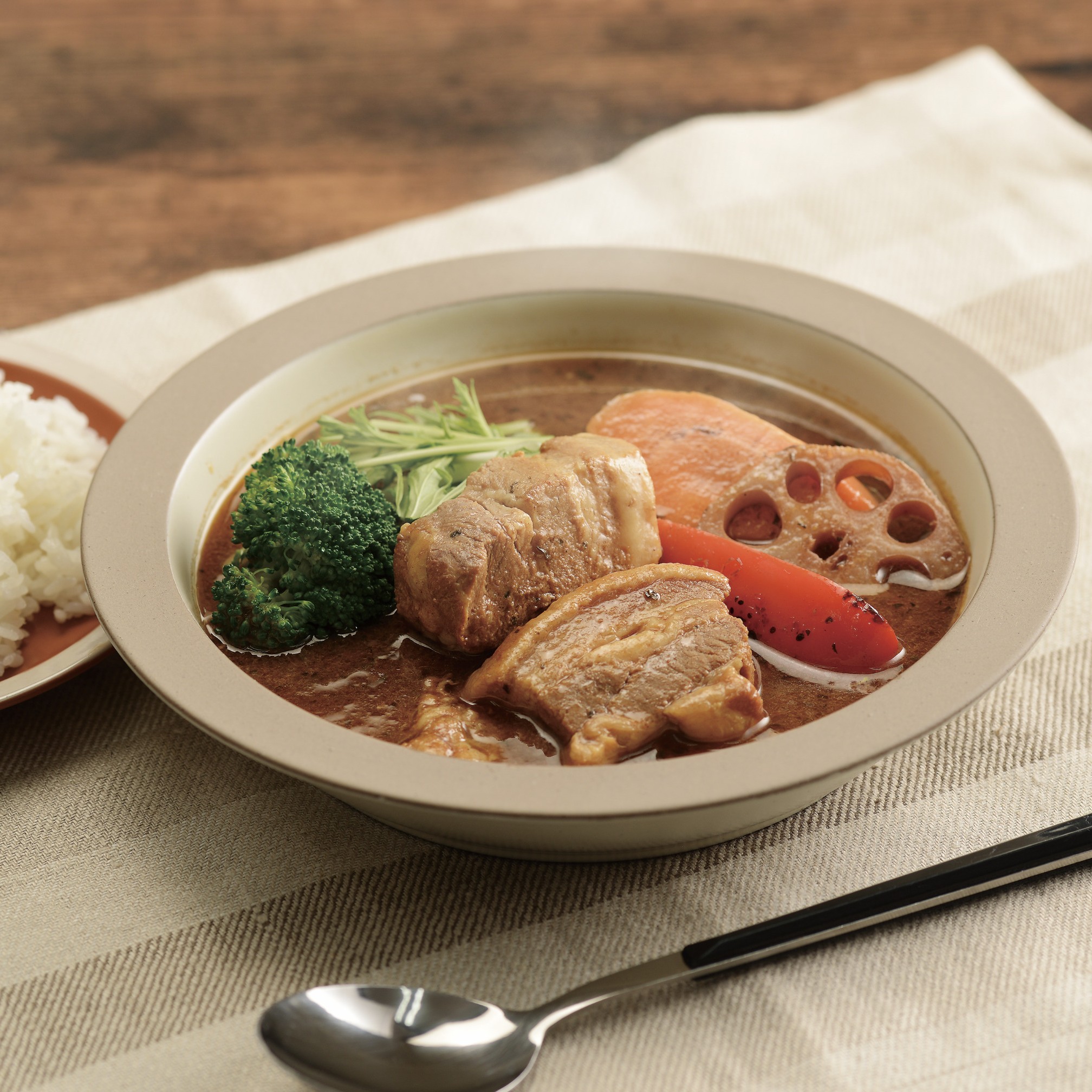 GARAKU　札幌スープカレー　豚角煮