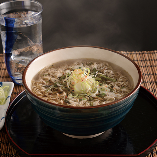 どんぶり麺　山菜そば