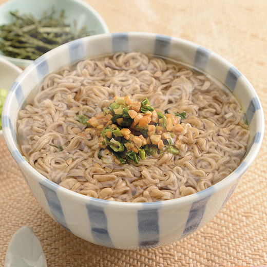 どんぶり麺　納豆そば