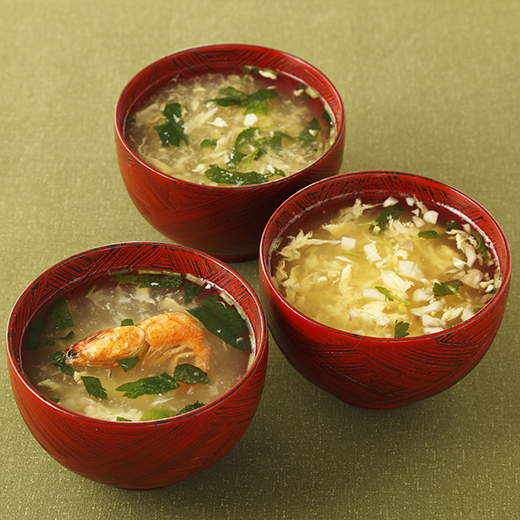 3種のお吸い物