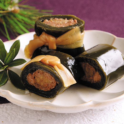 黒毛和牛の昆布巻