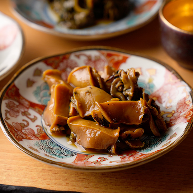 紀州あわび缶詰　醤油煮山椒入り