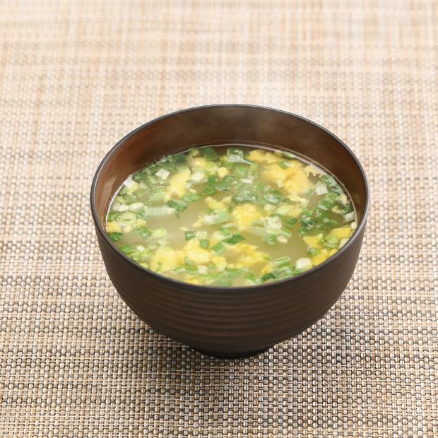 たっぷりねぎの鶏だし生姜スープ