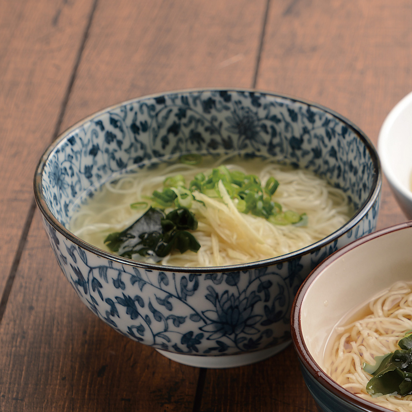 手延べそうめんあったか生姜スープ