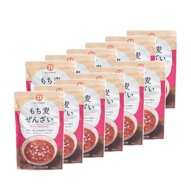 もち麦ぜんざい　12個セット
