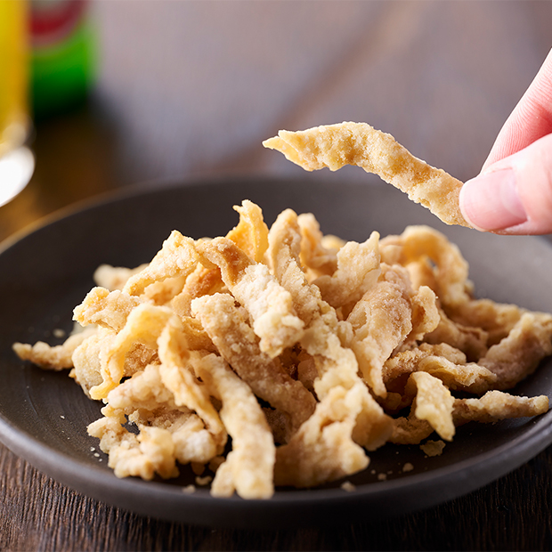 【セール】プレミアムとりかわサクサク揚げ　しお味