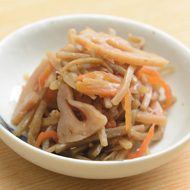 うれしい惣菜　根菜きんぴら