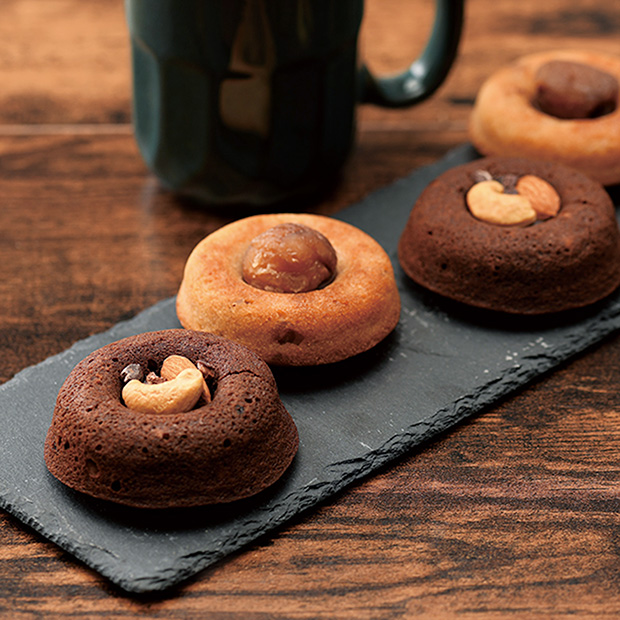 マロンとショコラのフィナンシェセット